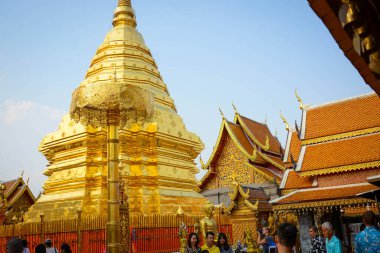 Tayland. Chiang Mai. Wat Doi Suthep Tapınağı