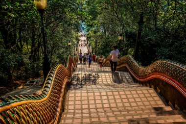 Tayland. Chiang Mai. Wat Doi Suthep Tapınağı