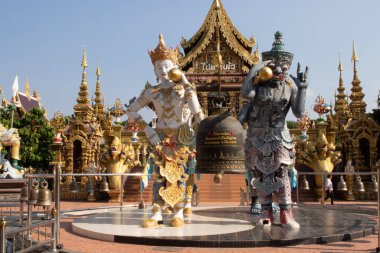 Tayland. Chiang Rai. Wat Saeng Kaeo Tapınağı