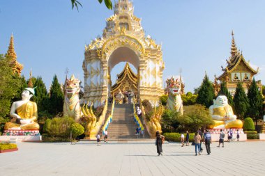 Tayland. Chiang Rai. Wat Saeng Kaeo Tapınağı
