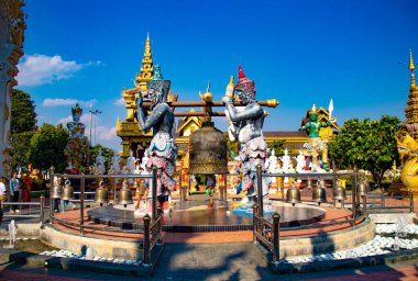 Tayland. Chiang Rai. Wat Saeng Kaeo Tapınağı