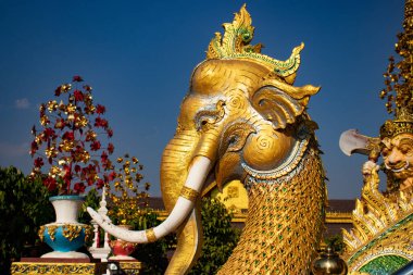 Tayland. Chiang Rai. Wat Saeng Kaeo Tapınağı