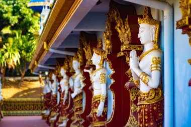 Tayland. Chiang Rai. Wat Saeng Kaeo Tapınağı