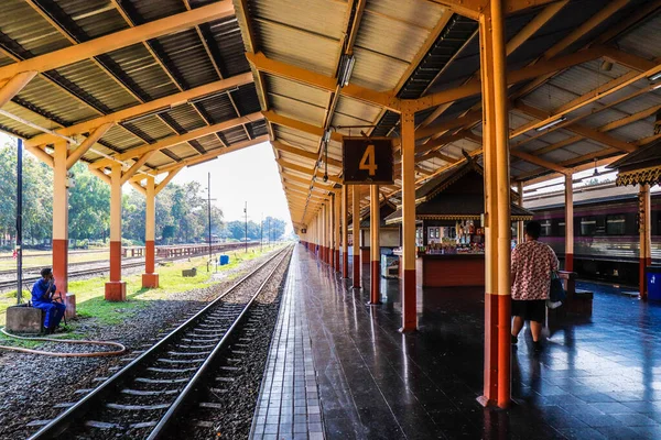 Thailand Det Chiang Mai Järnvägsstationen — Stockfoto