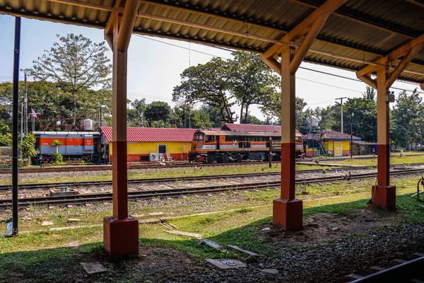 Thailand Chiang Mai Stasiun Kereta — Stok Foto
