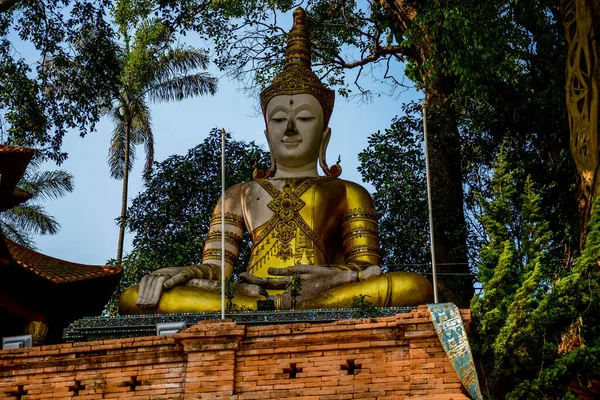 Thajsko Chiang Mai Wat Doi Suthep Temple — Stock fotografie