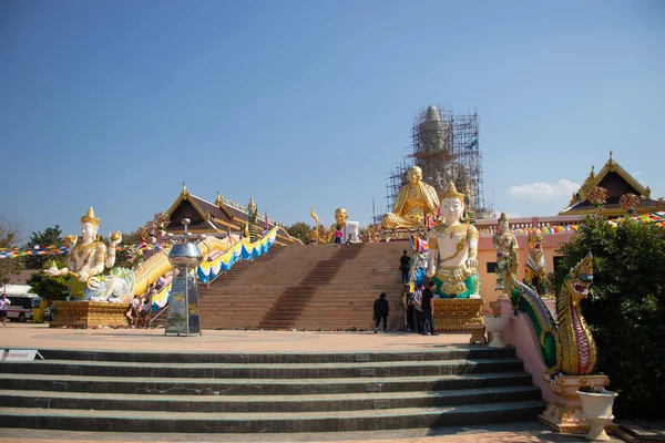 Thajsko Chiang Rai Wat Saeng Kaeo Temple — Stock fotografie