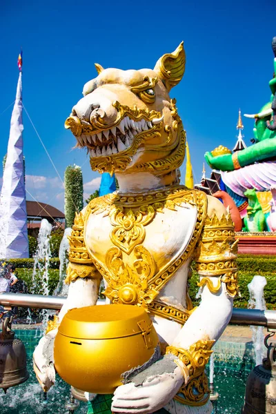 Tailandia Chiang Rai Templo Wat Saeng Kaeo —  Fotos de Stock