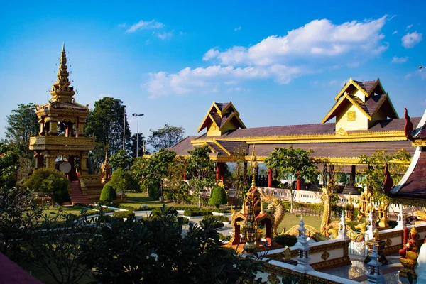 Thailand Chiang Rai Tempel Wat Saeng Kaeo — Stockfoto