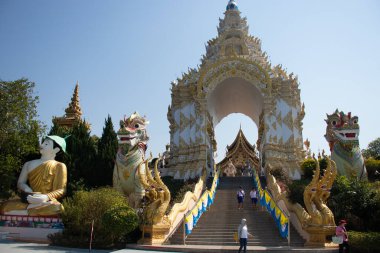 Tayland. Chiang Rai. Wat Saeng Kaeo Tapınağı