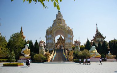 Tayland. Chiang Rai. Wat Saeng Kaeo Tapınağı
