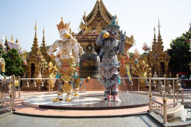 Tayland. Chiang Rai. Wat Saeng Kaeo Tapınağı