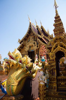 Tayland. Chiang Rai. Wat Saeng Kaeo Tapınağı