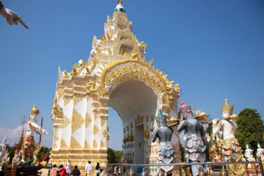 Tayland. Chiang Rai. Wat Saeng Kaeo Tapınağı