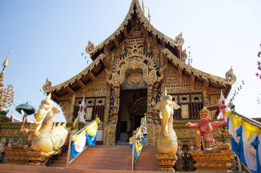 Tayland. Chiang Rai. Wat Saeng Kaeo Tapınağı