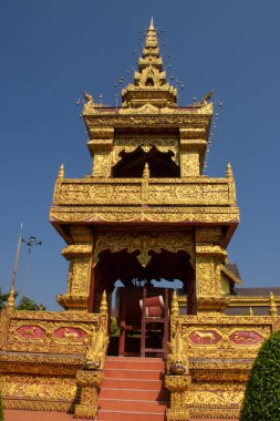 Tayland. Chiang Rai. Wat Saeng Kaeo Tapınağı