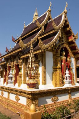 Tayland. Chiang Rai. Wat Saeng Kaeo Tapınağı