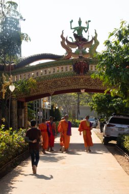 Tayland. Chiang Rai. Wat Saeng Kaeo Tapınağı