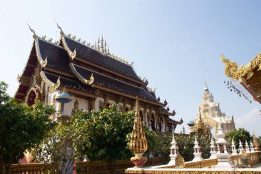 Tayland. Chiang Rai. Wat Saeng Kaeo Tapınağı