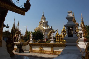Tayland. Chiang Rai. Wat Saeng Kaeo Tapınağı