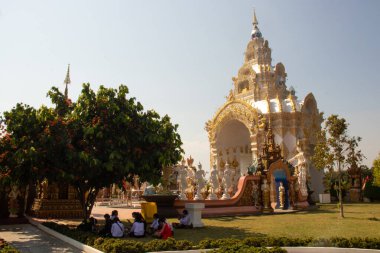 Tayland. Chiang Rai. Wat Saeng Kaeo Tapınağı