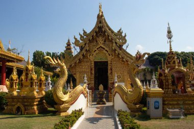 Tayland. Chiang Rai. Wat Saeng Kaeo Tapınağı