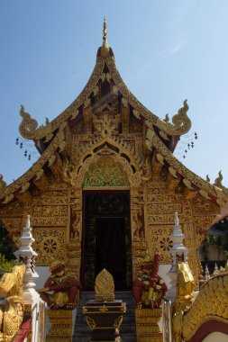 Tayland. Chiang Rai. Wat Saeng Kaeo Tapınağı