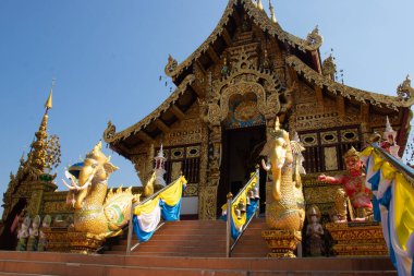 Tayland. Chiang Rai. Wat Saeng Kaeo Tapınağı