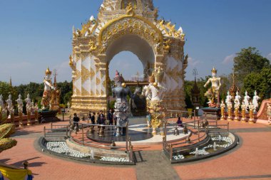 Tayland. Chiang Rai. Wat Saeng Kaeo Tapınağı