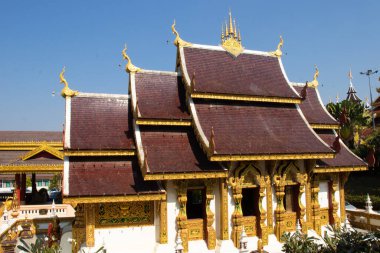 Tayland. Chiang Rai. Wat Saeng Kaeo Tapınağı