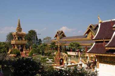 Tayland. Chiang Rai. Wat Saeng Kaeo Tapınağı