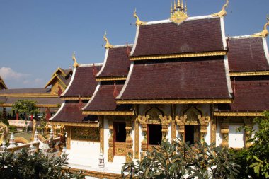 Tayland. Chiang Rai. Wat Saeng Kaeo Tapınağı