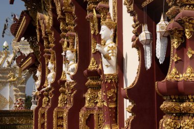 Tayland. Chiang Rai. Wat Saeng Kaeo Tapınağı
