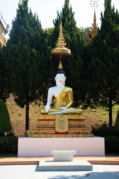 Thajsko Chiang Rai Wat Saeng Kaeo Temple — Stock fotografie