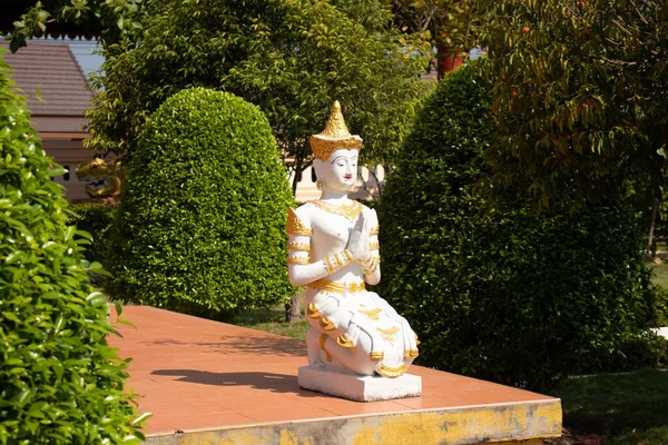 Tailândia Chiang Rai Templo Wat Saeng Kaeo — Fotografia de Stock