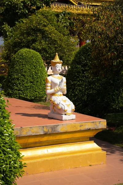 Tailandia Chiang Rai Templo Wat Saeng Kaeo — Foto de Stock