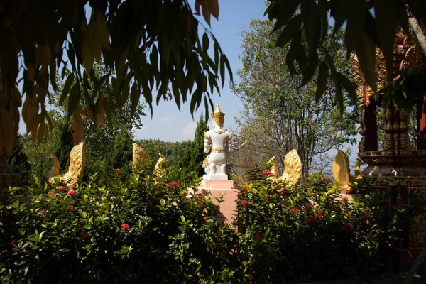 Tailândia Chiang Rai Templo Wat Saeng Kaeo — Fotografia de Stock