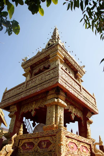 Thaïlande Chiang Rai Temple Wat Saeng Kaeo — Photo