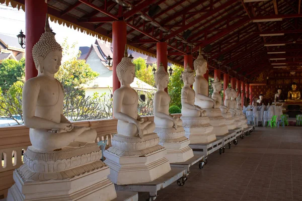 Thajsko Chiang Rai Wat Saeng Kaeo Temple — Stock fotografie