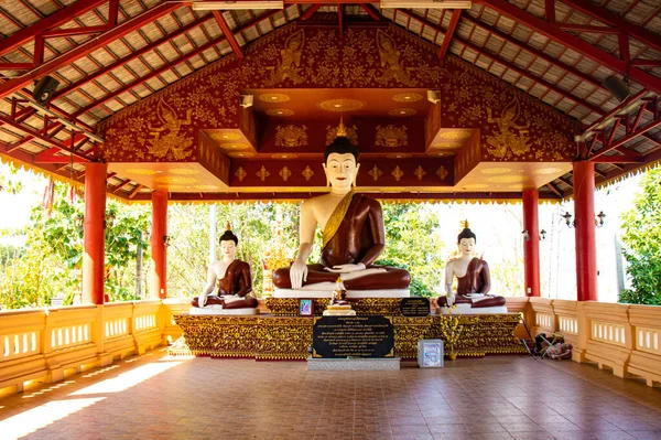 Tailândia Chiang Rai Templo Wat Saeng Kaeo — Fotografia de Stock