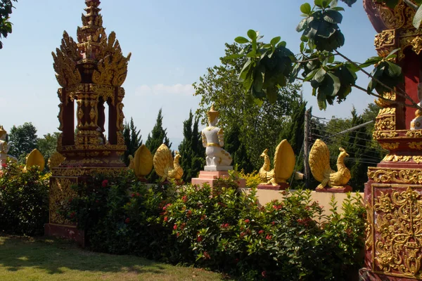 Thaïlande Chiang Rai Temple Wat Saeng Kaeo — Photo