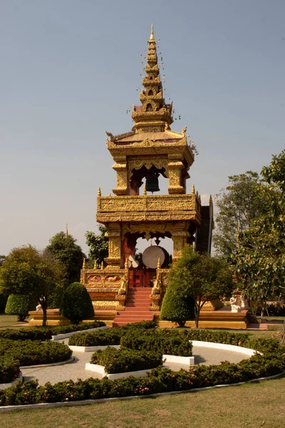 Thailand Ben Chiang Rai Wat Saeng Kaeo Tempel — Stockfoto