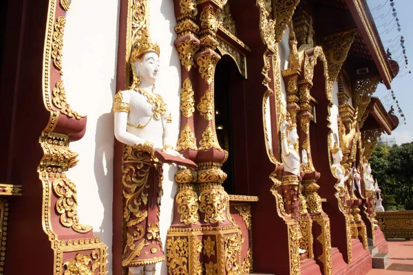 Thailand Chiang Rai Wat Saeng Kaeo Temple — Stock Photo, Image