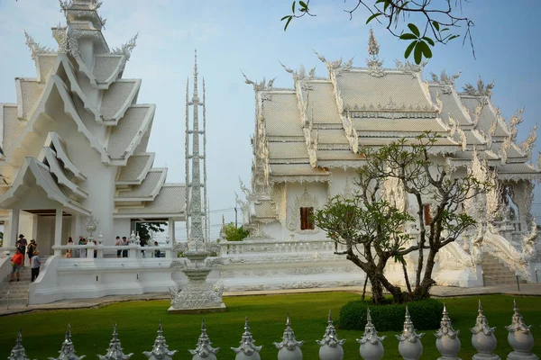 Tailandia Chiang Rai Templo Blanco — Foto de Stock