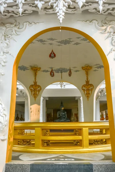 Thaïlande Chiang Rai Une Belle Vue Sur Temple Blanc — Photo