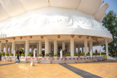 Tayland. Chiang Rai. Wat Huai Pla Kang Tapınağı