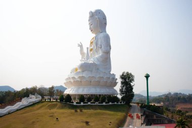 Tayland. Chiang Rai. Wat Huai Pla Kang Tapınağı