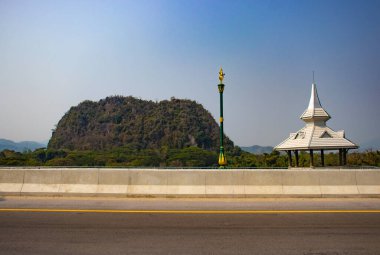 Tayland. Chiang Rai. Şehrin manzarası..