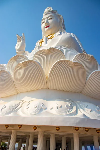 Thailand Ben Chiang Rai Wat Huai Pla Kang Tempel — Stockfoto