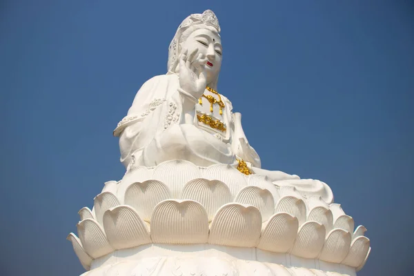 Tailândia Chiang Rai Templo Wat Huai Pla Kang — Fotografia de Stock